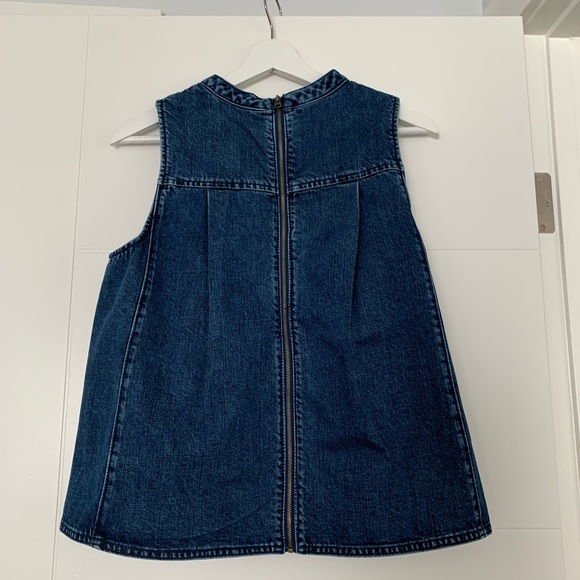 Sweet Jean back zipper top from Anthropologie - Picture 2 of 4